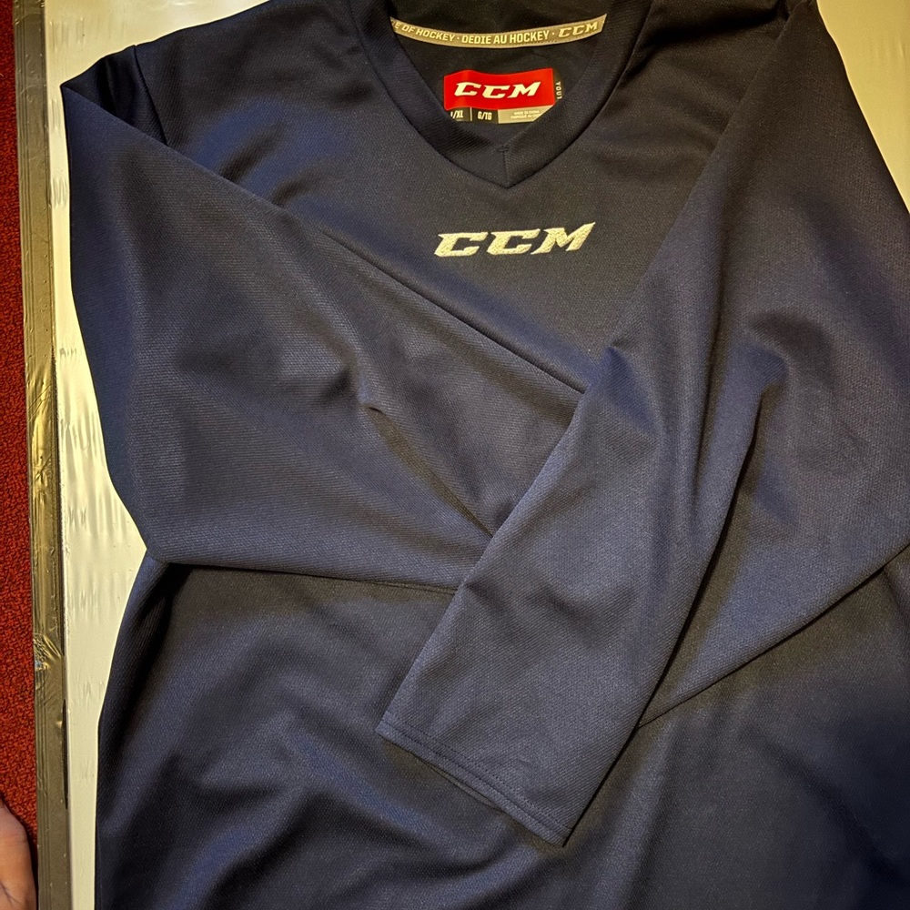 2 Youth Dark Blue/ black practice Jerseys YOUTH